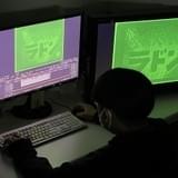 3原色合成の様子(筆者撮影)