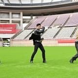 “龍騎”須賀貴匡＆“ナイト”松田悟志＆“王蛇”萩野崇「仮面ライダーギーツ×リバイス」に出演