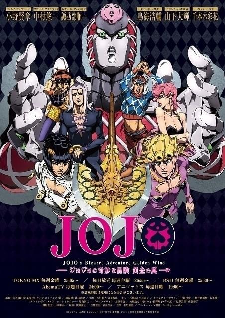 ジョジョ」TVアニメ一覧 主演声優に聞いた歴代ジョジョの魅力 