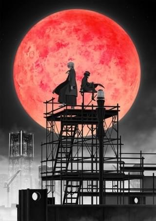 背景がモノクロだったキービジュアル第1弾