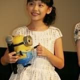 初日舞台挨拶の芦田愛菜さん