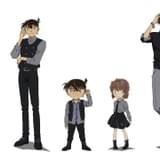 劇場版「コナン」、キャラクターが黒ファッションできめた黒鉄ビジュアル公開 バーボンら黒ずくめの組織も登場