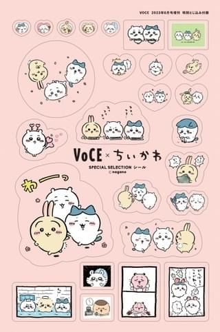 特別付録は「ちいかわ」スペシャルシール！