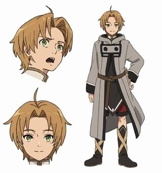 成長した主人公ルーデウスのキャラクタービジュアル