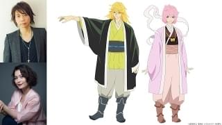 諏訪部順一と甲斐田裕子が、7人の天仙の声を演じわける