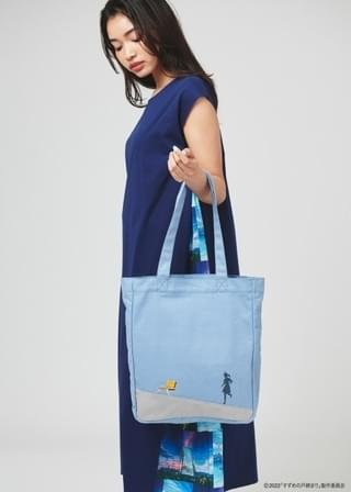 追いかけっこ(すずめの戸締まり)スクエアトートバッグS