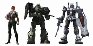 キャラクター＆メカ設定画