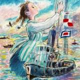 宮崎駿監督が描いたポスタービジュアル