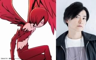 赤い羽根を持つキャラクター・ストロファイア(CV:下野紘)