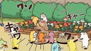 こいぬの仕事はステッカーを貼ること ショートアニメ「貼りまわれ！こいぬ」24年1月放送開始