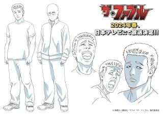 佐藤明のキャラクター線画設定