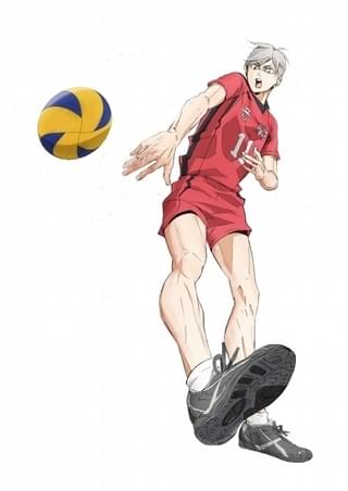 灰羽リエーフ／1年 ミドルブロッカー