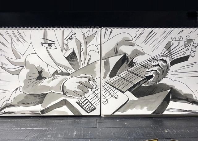 ポプテピピック」ヘルシェイク矢野のギターを実機化 受注生産で3種類