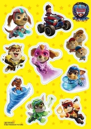 「パウ・パトロール ザ・マイティ・ムービー」第3弾入場特典「マイティ・パウフェクトシール」