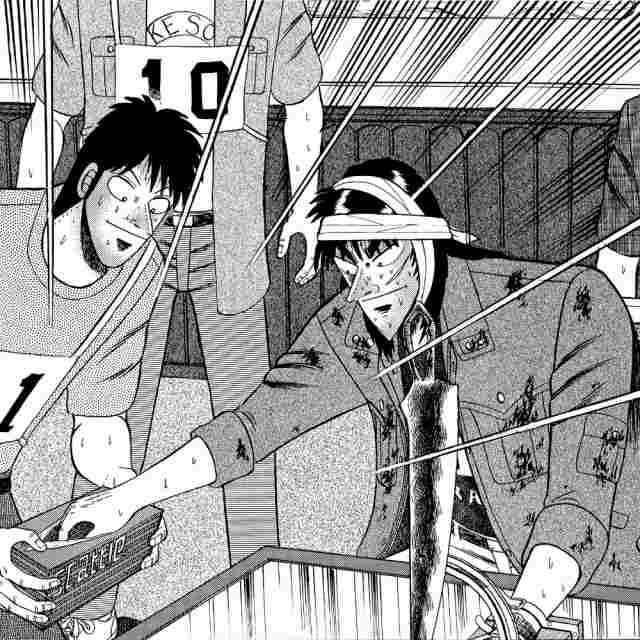 逆境回顧録 大カイジ展」チンチロリンでペリカを贈呈 「敗者の部屋