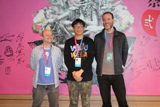 第2回新潟国際アニメーション映画祭コンペ出品作「深海からの奇妙な魚」「マントラ・ウォーリアー 8つの月の伝説」「オン・ザ・ブリッジ」会見