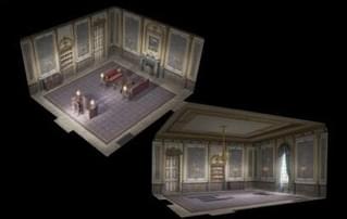 主城・テオドールの執務室（昼）