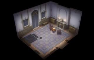 離宮・アルノルトの寝室（昼）