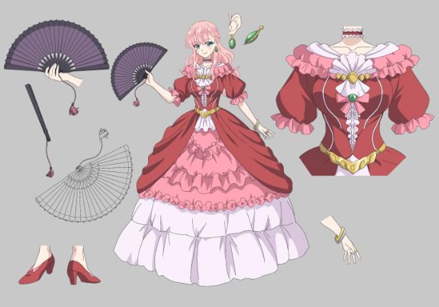 ドレスデザイン・長森佳容に聞く、線と色の表現【「ルプなな」リレー