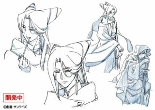 新キャラクターの開発中デザイン画