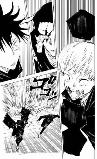 完成原稿(第44話「京都姉妹交流会-団体戦11-」より)