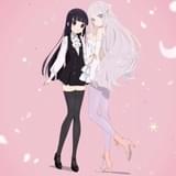 「妖狐×僕 SS」「かつて魔法少女と悪は敵対していた。」コラボビジュアル公開 凜々蝶が白夜にバトンタッチ