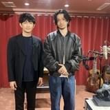 常田のスタジオでの2ショット