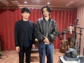 常田のスタジオでの2ショット