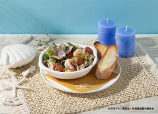 【七海建人】好物のアヒージョパスタ＆バゲット