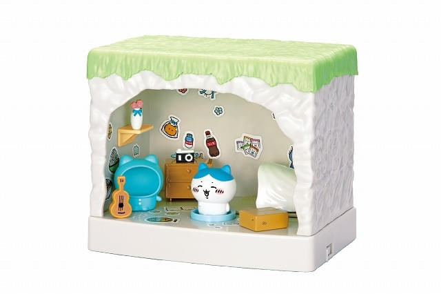 ウサギのどら焼きベッド、ハチワレの洞窟を再現 「ちいかわ」ドール