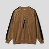 変装|ベロアトラックスウェット