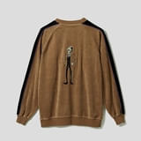 変装|ベロアトラックスウェット