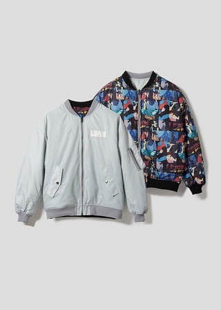 ルパン三世 パターン|リバーシブルMA-1 ※通常カラー