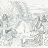 「巌窟王」漫画原稿