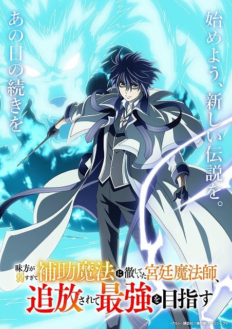 味方が弱すぎて補助魔法に徹していた宮廷魔法師、追放されて最強を