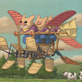 ジブリの立体造型物展「空想の空とぶ機械達」