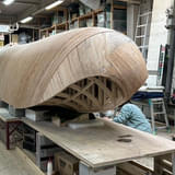 制作中のサボイアS-21