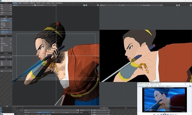 ワンダーウーマンの3DCGモデル