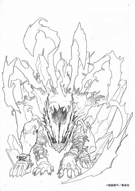 堀越耕平氏による描きおろしラフスケッチ