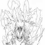 堀越耕平氏による描きおろしラフスケッチ