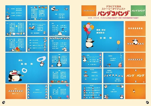 高畑勲×宮﨑駿「パンダコパンダ」ファンブック発売 幻の企画書など制作