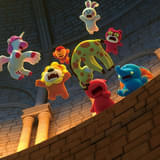 松田元太×水上恒司×髙石あかり、たべっ子どうぶつたちの“大暴走”シーンに挑戦 3人がそろったアフレコ映像