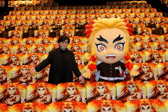 全国7劇場の劇場シートが煉獄杏寿郎仕様の特別カバーに！