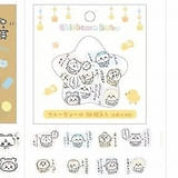 （左）フレークシール／（右）クリアシール