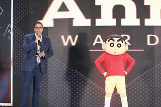 最優秀ライセンスキャラクター賞・インターナショナル部門を受賞したしんちゃん