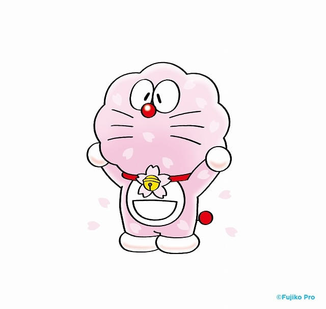 日本会場オリジナルドラえもん「桜ドラえもん」