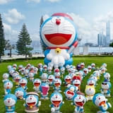 100体以上の「等身大のドラえもん」が大集合