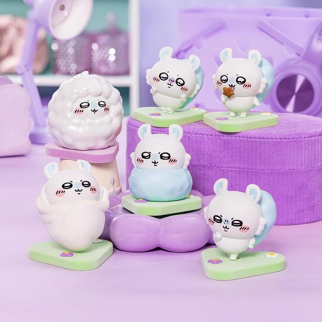 ちいかわ　ハチワレ　うさぎ　モモンガ　まとめ売　新品　送料込　ウラヤハ　ボトル ちいかわ」うさぎだらけ、モモンガだらけフィギュアが発売 BOX購入なら
