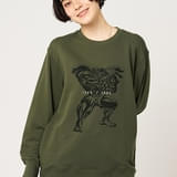 100％中の100％／裏毛スウェット