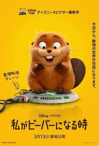 規格外の“もふもふアドベンチャー” ディズニー＆ピクサー「私がビーバーになる時」3月13日公開＆予告披露